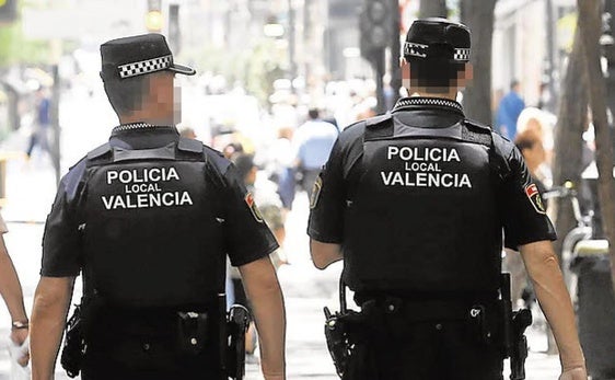 Policía Local de Valencia.