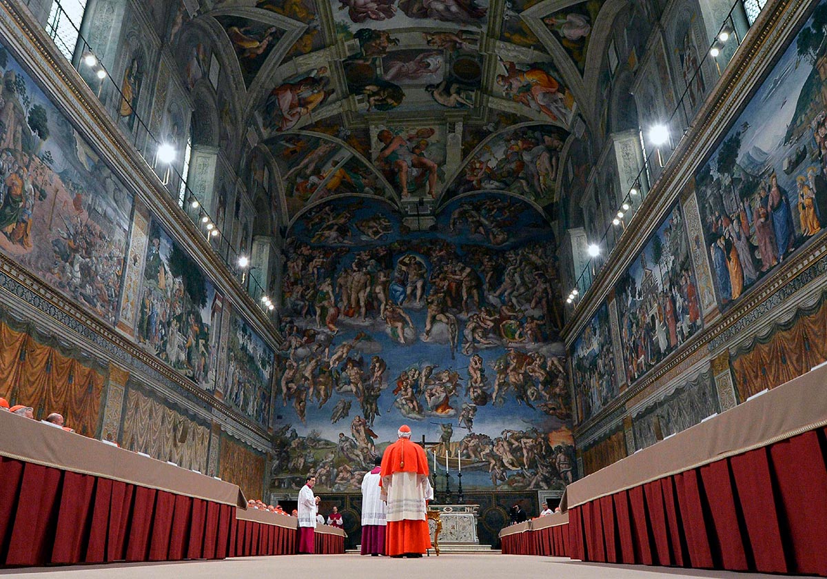 Los cardenales se reunirán a partir del miércoles en la Capilla Sixtina.