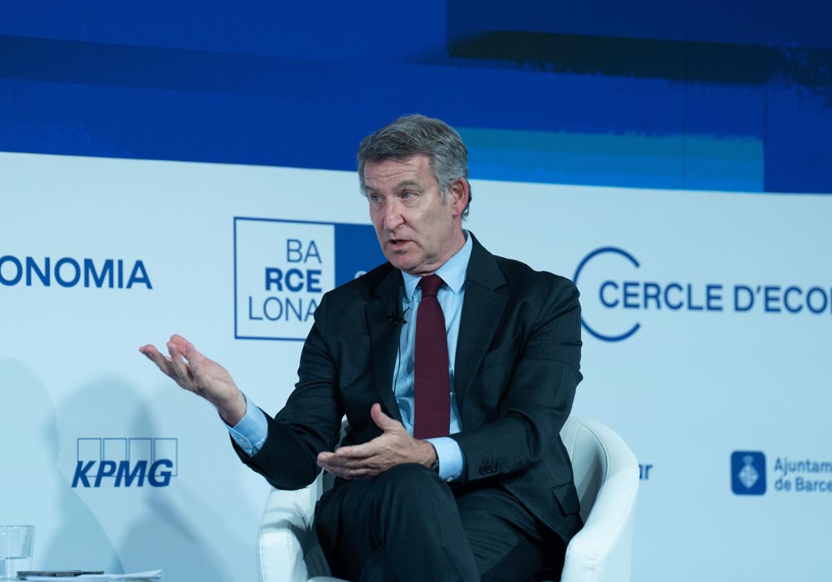 Feijóo rechaza la consulta pública sobre la opa del BBVA-Sabadell: «No me parece serio»
