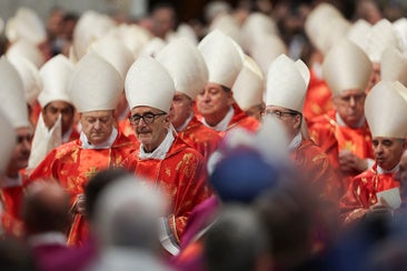 En directo: Los cardenales descansan en Santa Marta antes del comienzo del cónclave