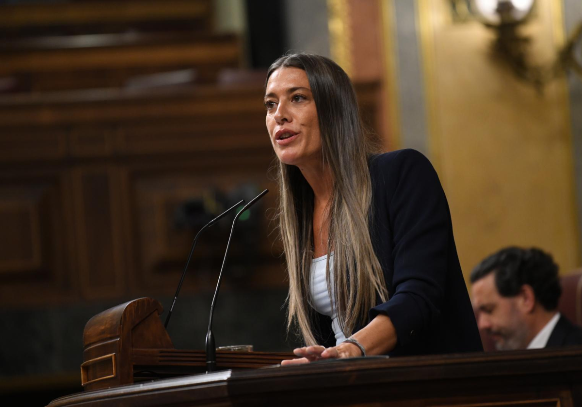 La portavoz de Junts en el Congreso, Miriam Nogueras