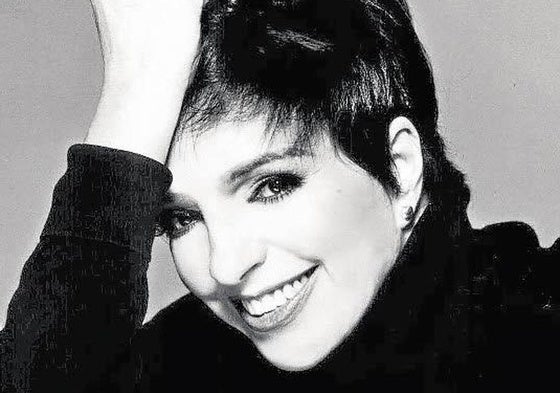 Liza Minnelli en una foto de su juventud.