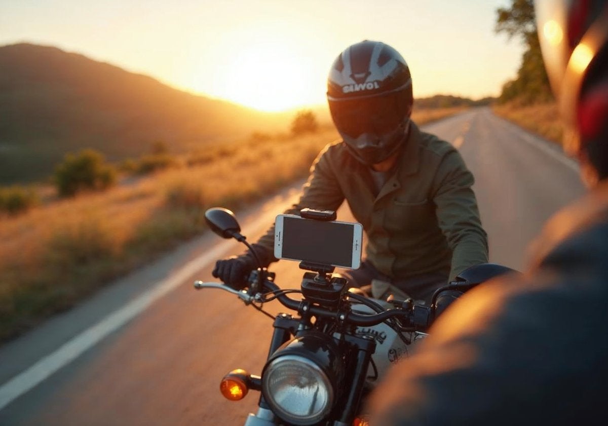 Los mejores soportes de móviles para no perderte en tus rutas en moto