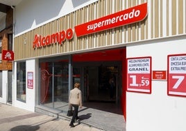 Supermercado Alcampo en Avilés.
