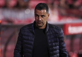 Míchel Sánchez, entrenador del Girona
