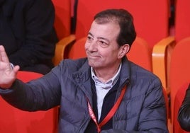 Guillermo Fernández Vara, expresidente de la Junta de Extremadura.