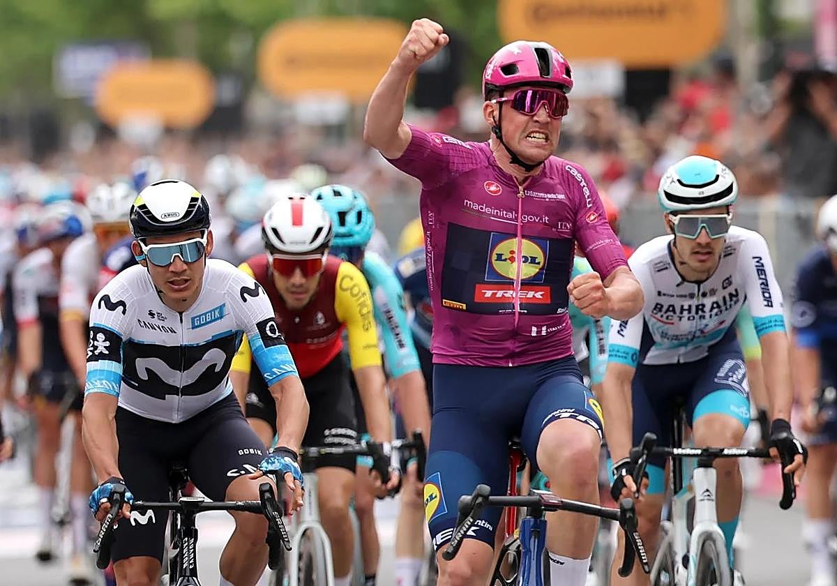 Pedersen demostró su potencia en la meta