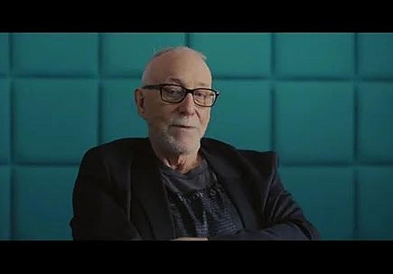 Josep María Mainat, durante la entrevista con Mamen Mendizábal.