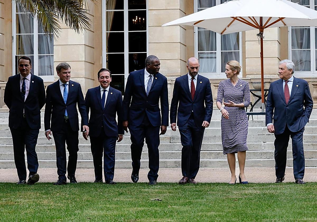 Los responsables de Exteriores de países como Polonia, Alemania, España, Reino Unido y Francia, así como la jefa de la diplomacia europea, se volvieron a reunir este lunes en Londres.