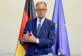Friedrich Merz, canciller de Alemania.