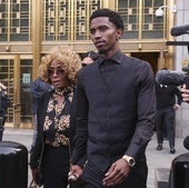 Sean 'Diddy' Combs, a la salida del juicio.