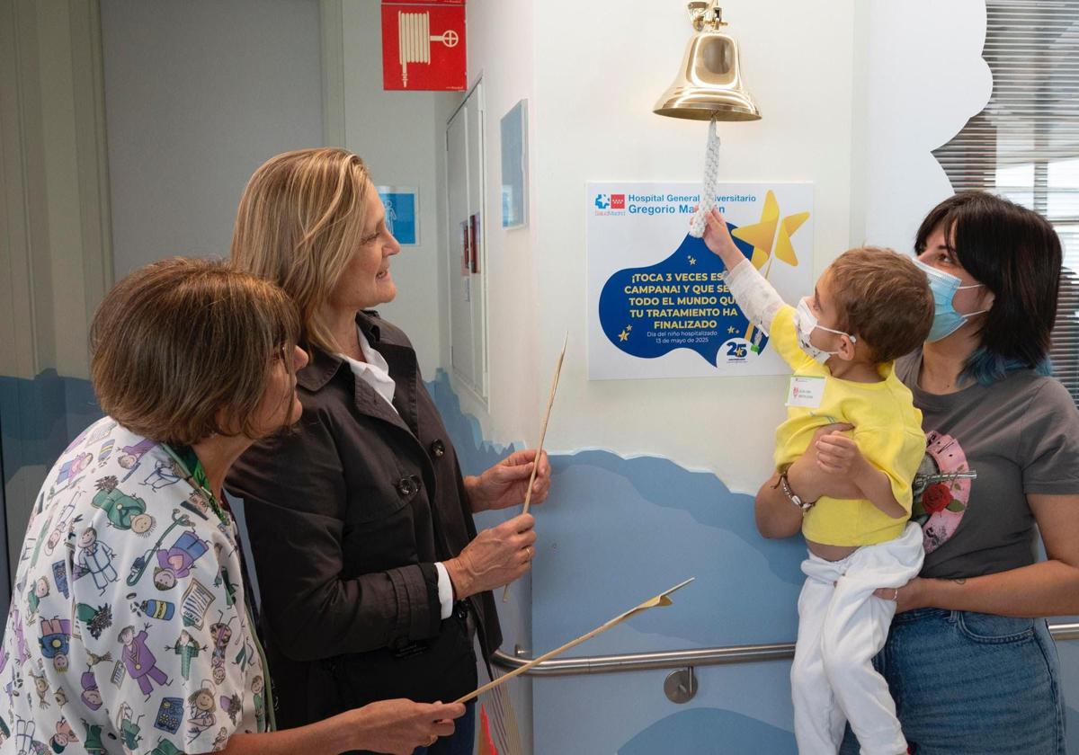 'Campanas del alta' en una veintena de hospitales por el Día del Niño Hospitalizado