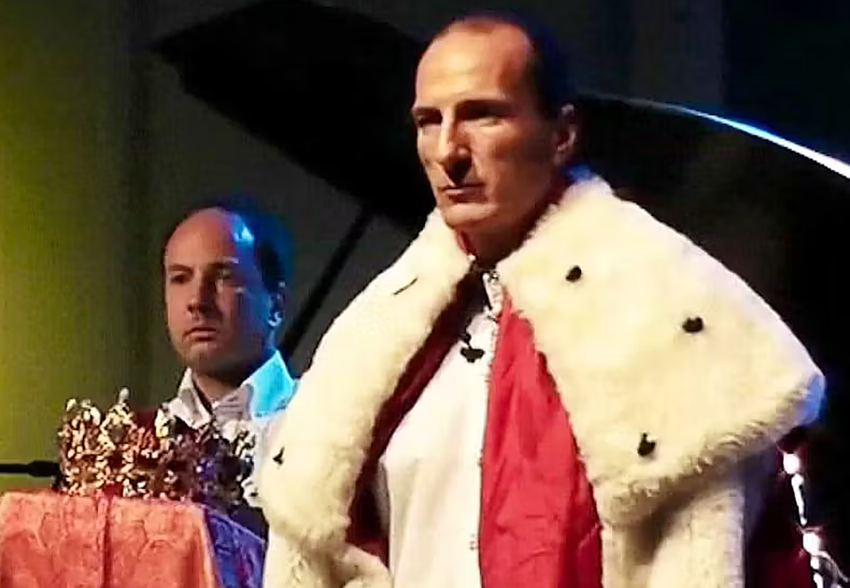 Peter Fitzek, autoproclamado 'rey' de Alemania.