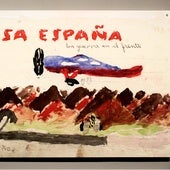 Pieza expuesta en la exposición 'Y además dibujan'.