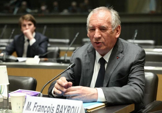 El primer ministro francés, François Bayrou, este miércoles en la Asamblea Nacional.