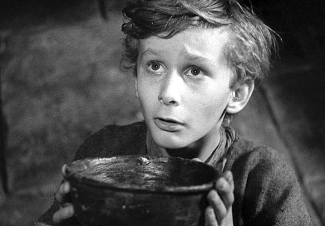 'Oliver Twist', de david Lean.