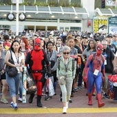Asistentes a la última San Diego Comic-Con en California.