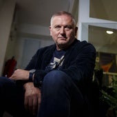 Gospodínov en la sede de Impedimenta, su editorial española.