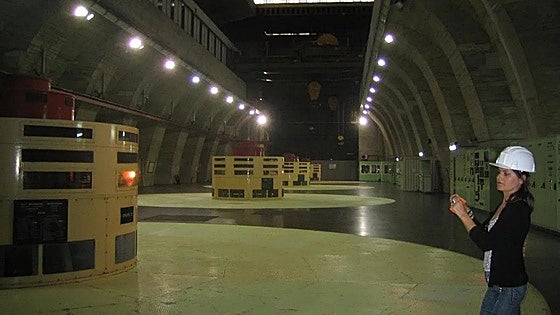 Así es por dentro y así funciona la presa de Alcántara