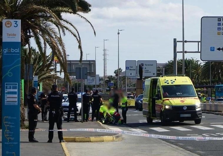 La Policía abate a tiros a un hombre tras un intento de robo con violencia en el Aeropuerto de Gran Canaria