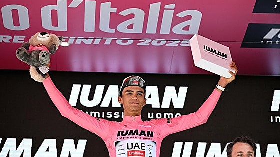 Del Toro, el primer mexicano de rosa en el Giro