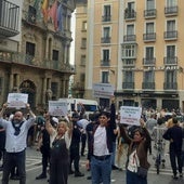 Cuatro víctimas de ETA han nostrado sus carteles en el acto de Sare.