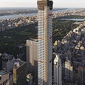 El rascacielos del 432 Park Avenue de Nueva York.
