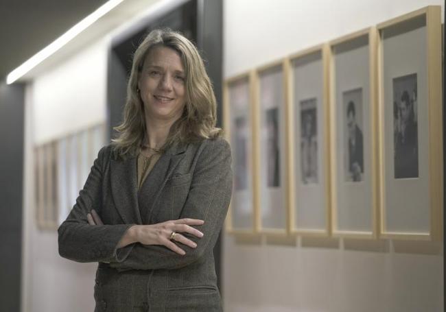 La candidata Ángela de Miguel.