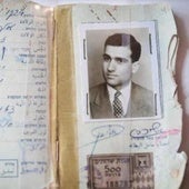 Imagen de uno de los documentos de Eli Cohen recuperado en Damasco.
