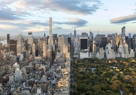 El rascacielos del 432 Park Avenue de Nueva York.