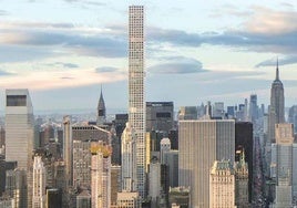 El rascacielos del 432 Park Avenue de Nueva York.
