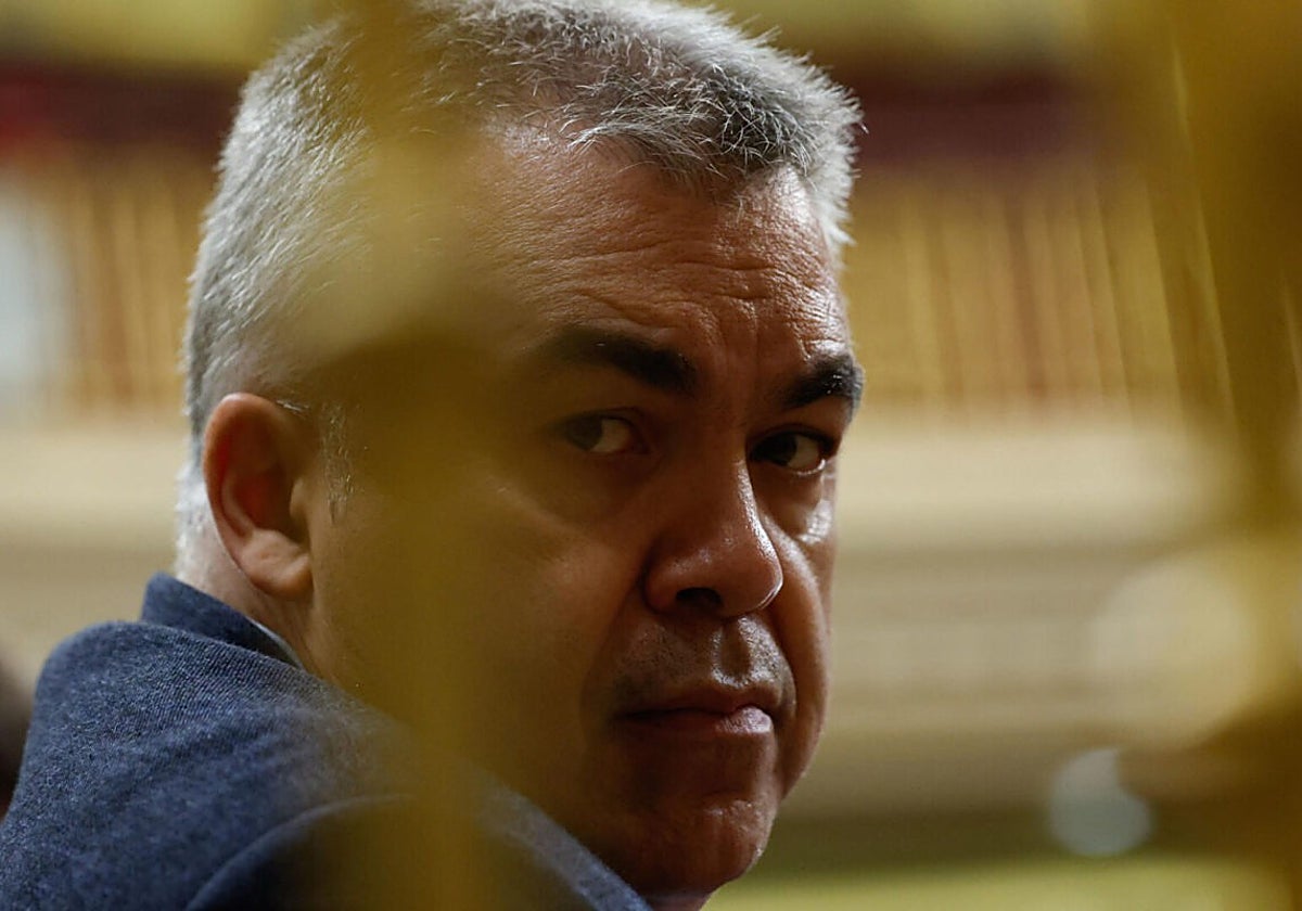 Santos Cerdán el pasado martes en el Congreso