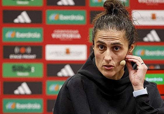 Montse Tomé, seleccionadora femenina de fútbol.