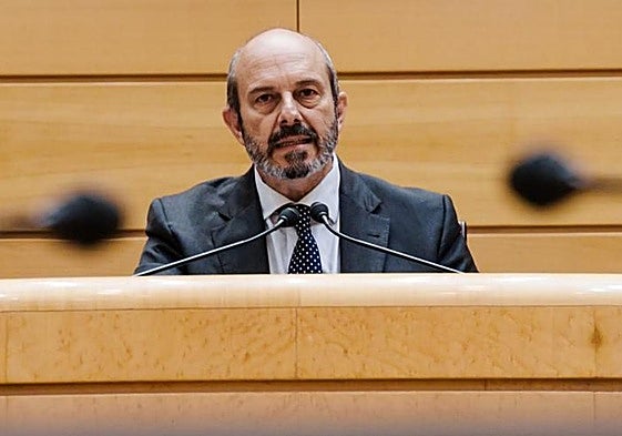 El presidente del Senado, Pedro Rollán.