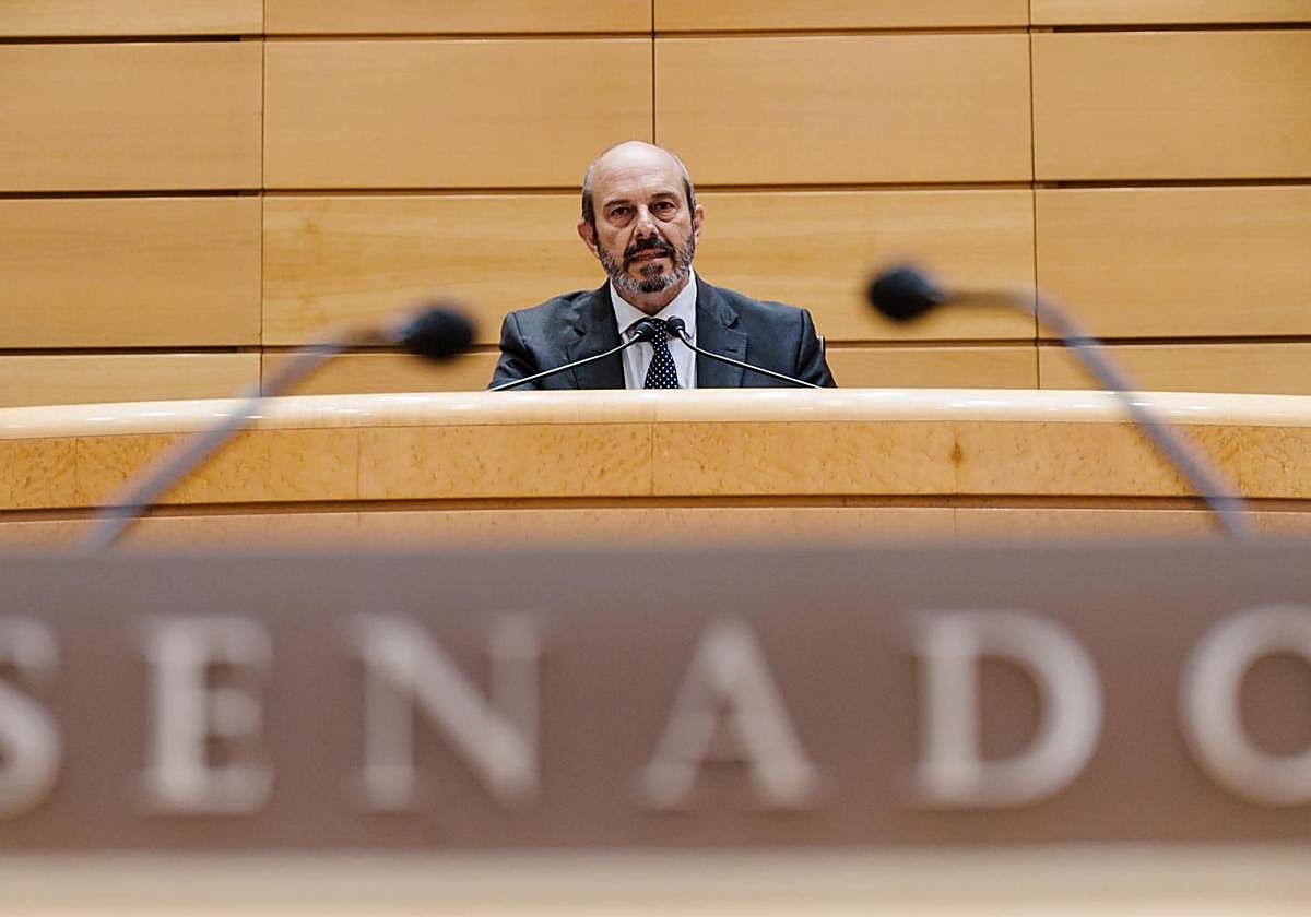 El presidente del Senado, Pedro Rollán.