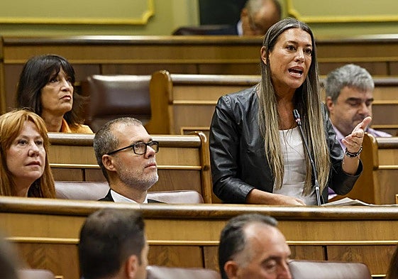La portavoz de Junts, Míriam Nogueras