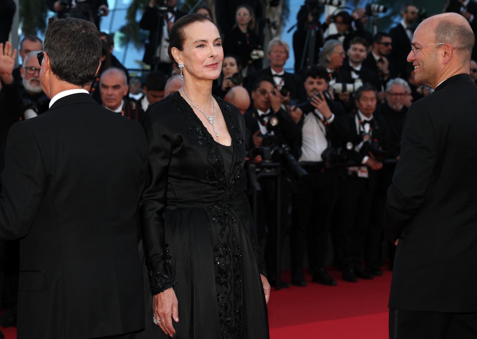 La actriz francesa Carole Bouquet, durante el festival de Cannes