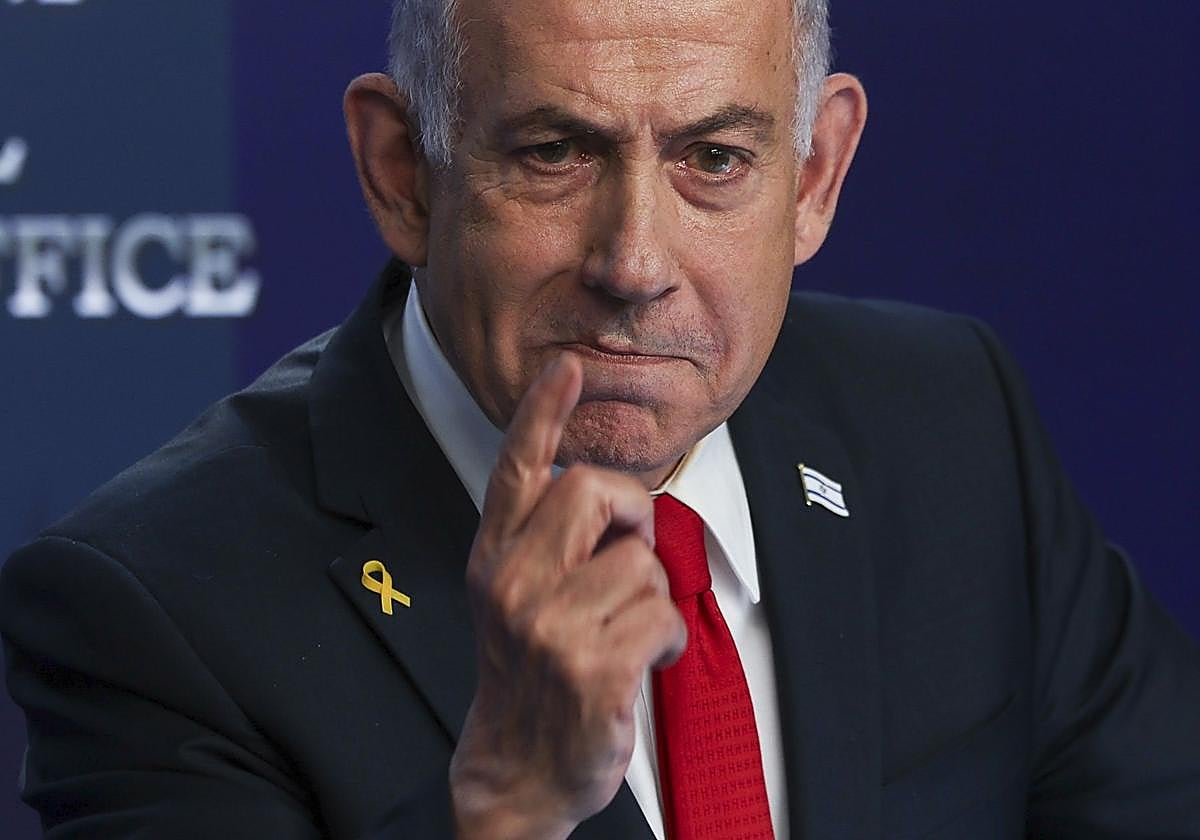 El primer ministro israelí, Benjamín Netanyahu.