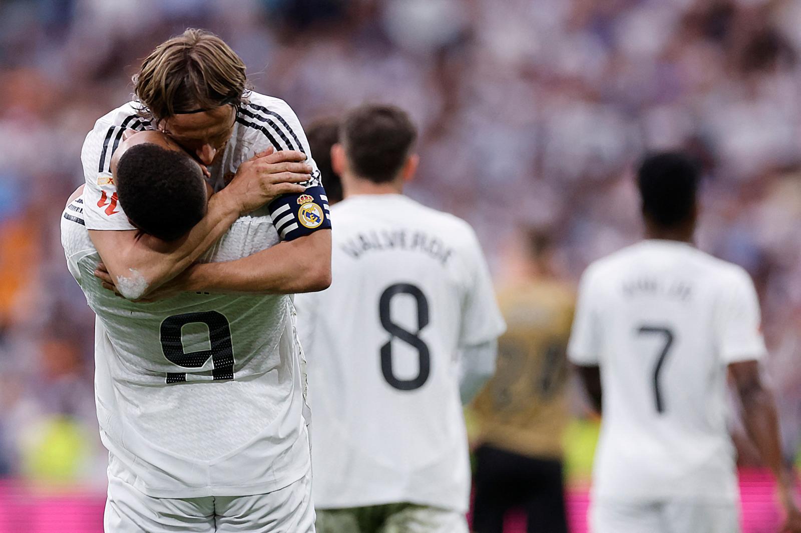 El adiós del Bernabéu a Ancelotti y Modric, en imágenes