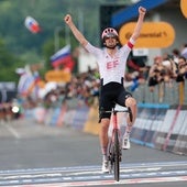Directo | Ayuso y Roglic pierden cerca de un minuto al cortarse por una caída y Asgreen vence