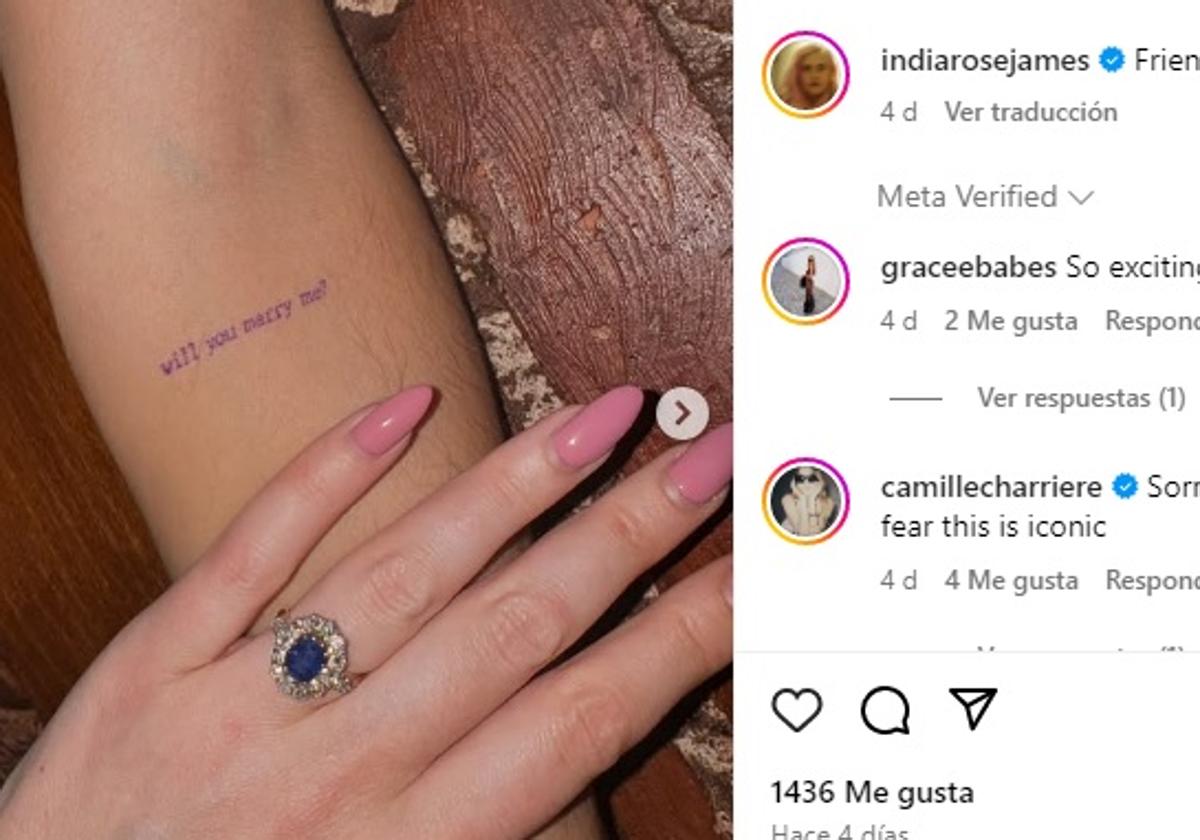 India Rose James, the Soho Empire Heiress, Announces Engagement in London