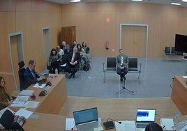 Miguel Ángel Gallardo, durante su interrogatorio de la jueza Beatriz Biedma.