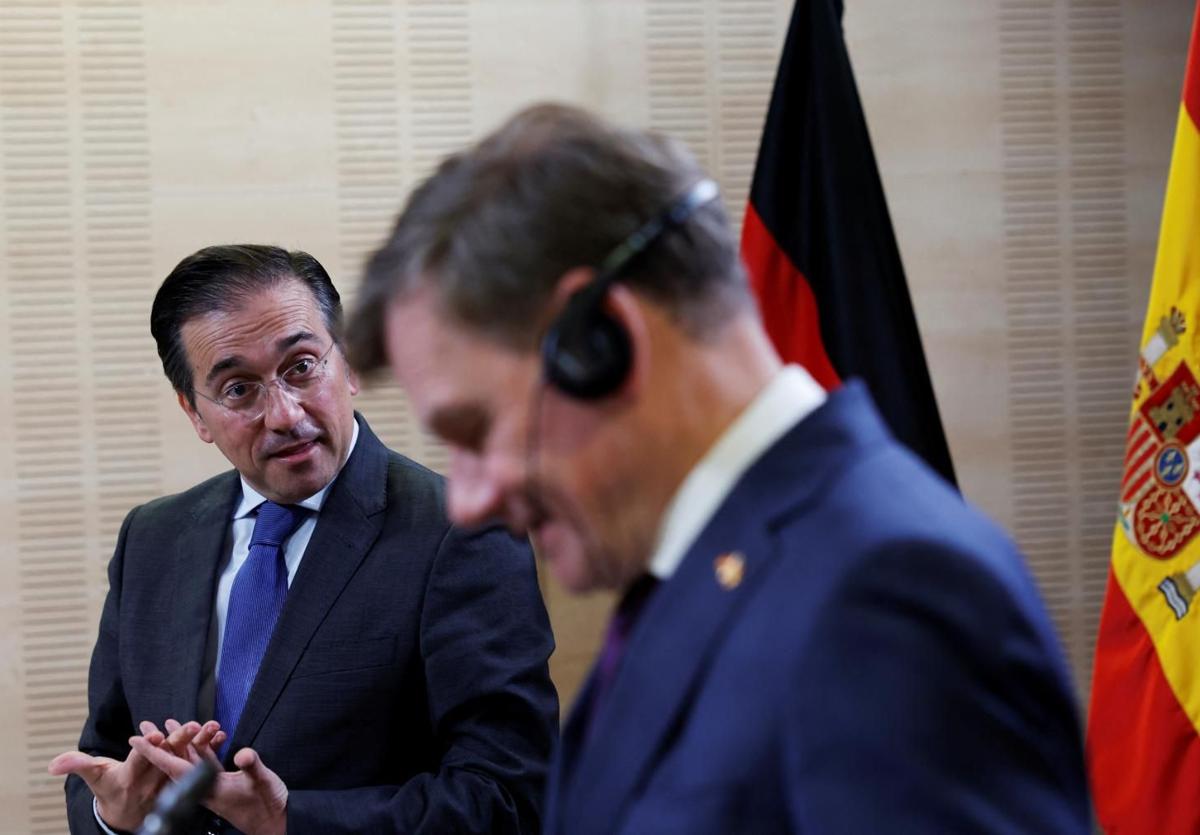 Alemania rechaza la propuesta de Albares del embargo de armas a Israel
