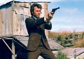 Eastwood en 'Harry el Sucio' (1971), de Don Siegel, cuya formidable polémica marcó su imagen para siempre.