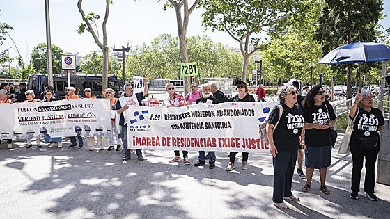 El PSOE de Madrid se persona en la causa por las muertes en las residencias durante la pandemia