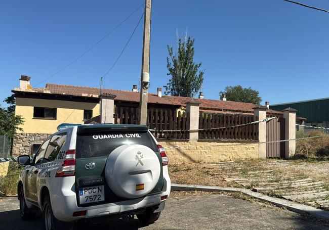 Parte trasera de la vivienda donde han ocurrido los hechos.