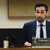 Rafael Pérez en una comparecencia en el Congreso