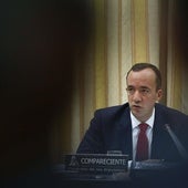 Francisco Martínez en una comparecencia parlamentaria