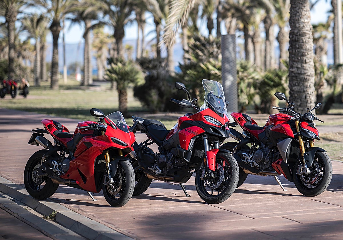 Ducati Panigale V2, Multistrada V2 y Streetfighter V2 2025
