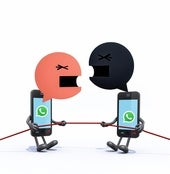 Diez razones por las que nunca debes discutir por whatsapp